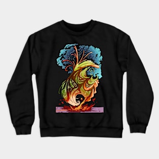 Alien Dragon Crewneck Sweatshirt